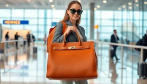 hermes travel bags